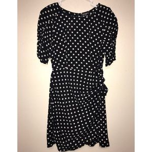 Black and White Polka Dot Dress